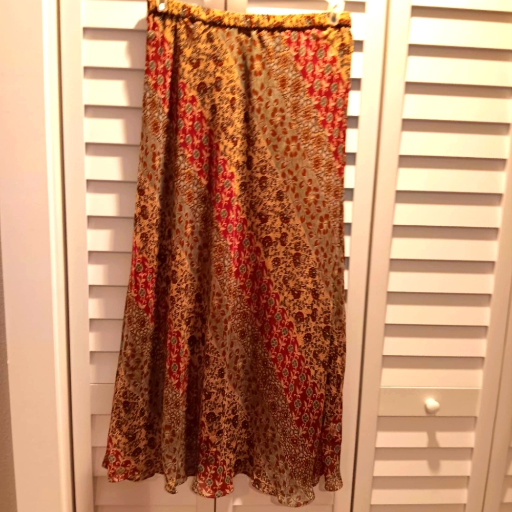 Christopher & Banks Multicolor Skirt